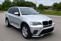 BMW X5 E70 2007–2013 Front læbespoiler til kofanger (til 2010-2013 Base, til lakering) foto 3
