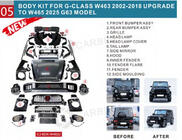 Mercedes G-Klasse W463 1990–2018 Facelift-kit til W465 2025 G63 foto 78