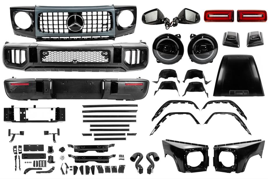 Mercedes G-Klasse W463 1990–2018 Facelift-kit til W465 2025 G63 Image