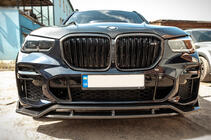 BMW X5 G05 2019–2026 Front lipspoiler Paradigm V-2 (2018-2022, ægte carbon) foto 7