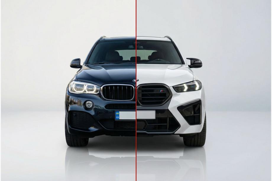 BMW X5 F15 2013–2018 Facelift-/restylingkit til X5M F95 2024 (med udskiftning af bagklap) Image