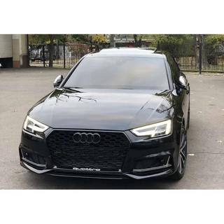 Tågelygtegrill med hul RS-Style (2015-2019, 2 stk, sort) foto 2
