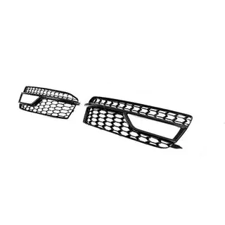 Tågelygtegitre RS-Style (Sport, 2011-2015, 2 stk., sort) Audi A5 2007–2015 foto 3
