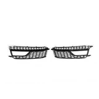 Tågelygtegitre RS-Style (Sport, 2011-2015, 2 stk., sort) Audi A5 2007–2015 foto 4