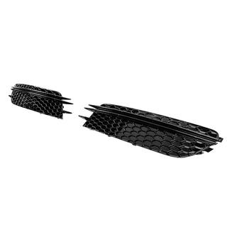 Tågelygtegitre RS-Style (Til Base, 2011-2014, 2 stk., sort) Audi A6 C7 2011–2017 foto 2