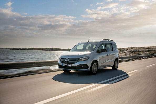 Anmeldelse af den elektriske kompaktvan Mercedes-Benz EQT