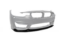 BMW 4-serie F32/F33/F36 2012–2020 Frontlæbe til forreste kofanger DPT Lip V-2 (til M4, blank sort) foto 9