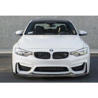 Frontlæbe til forreste kofanger DPT Lip V-2 (til M4, blank sort) BMW 4-serie F32/F33/F36 2012–2020 foto 1