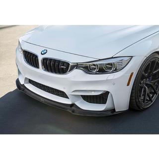 Frontlæbe til forreste kofanger DPT Lip V-2 (til M4, blank sort) BMW 4-serie F32/F33/F36 2012–2020 foto 4