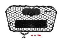 Audi A6 C7 2011–2017 Frontsort RS-style kølergrill (2014-2017) foto 4