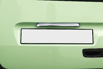 Renault Kangoo 2008–2020 Rustfri liste over nummerpladen foto 1