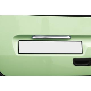 Rustfri liste over nummerpladen foto 1