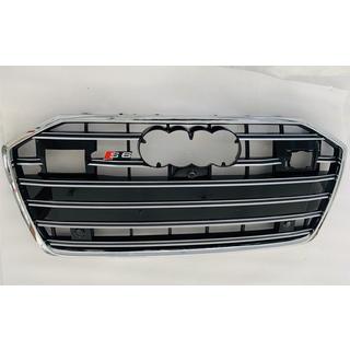Frontgrill S-style (med ACC, sort med krom) foto 4