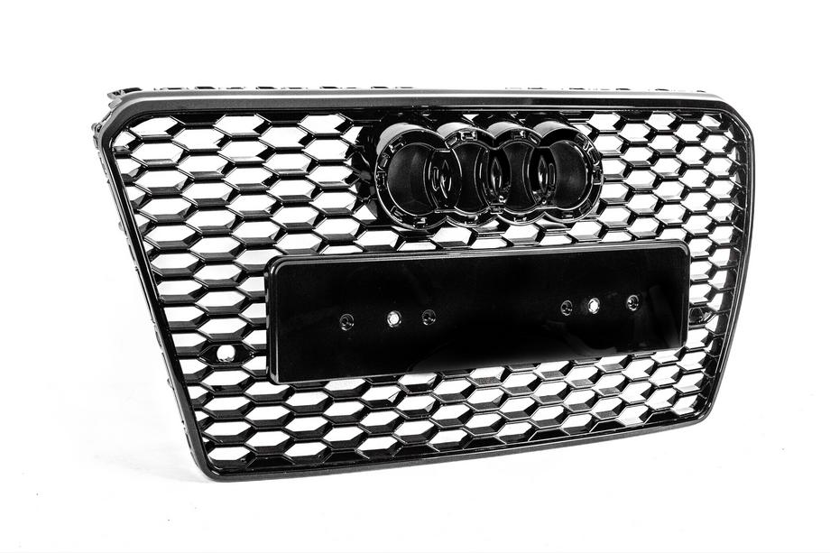 Audi A7 2010–2018 Frontgrill RS-Style (2010-2014, sort) Foto 3