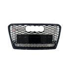 Audi A7 2010–2018 Frontgrill RS-Style med Quattro-logo (2010-2014, sort) foto 1