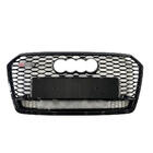 Audi A7 2010–2018 Frontgrill RS-Style med Quattro-logo (2015-2018, sort) foto 3