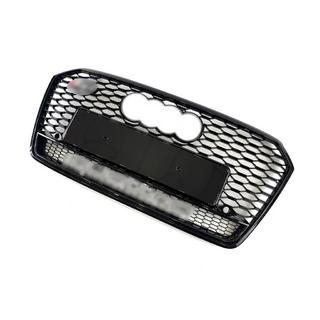 Frontgrill RS-Style med Quattro-logo (2015-2018, sort) foto 1