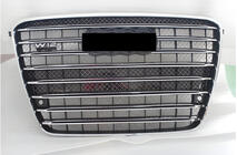 Audi A8 2010–2018 Frontgrill (2010-2013, sort med krom) foto 1