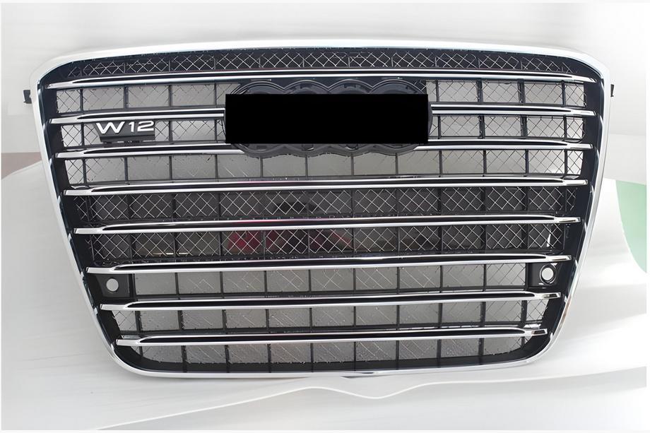 Audi A8 2010–2018 Frontgrill (2010-2013, sort med krom) Image