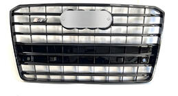 Audi A8 2010–2018 Frontgrill S-Style (2010-2013, sort) foto 1