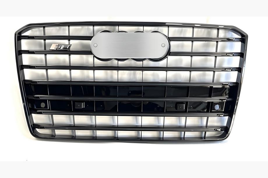 Audi A8 2010–2018 Frontgrill S-Style (2010-2013, sort) Image