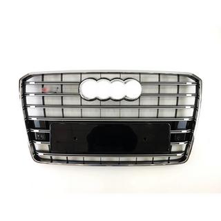 Frontgrill S-Style (2014-2018, sort med krom) foto 1