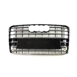 Frontgrill S-Style (2014-2018, sort med krom) foto 3