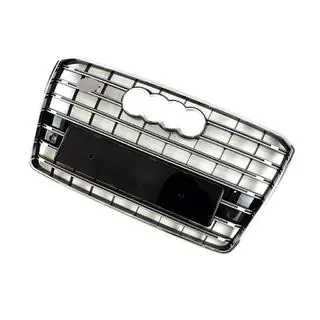 Frontgrill S-Style (2014-2018, sort med krom) foto 2