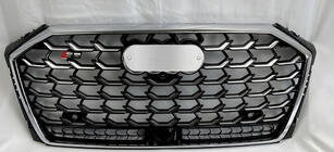 Audi A8 2018– Frontgrill S-Style (2022+, krom med sort) foto 1