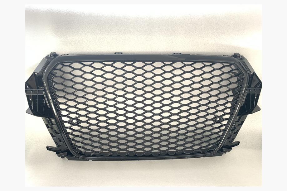 Audi Q3 2011–2019 RSQ-Style frontgrill uden logo (2011-2015, sort) Foto 1