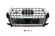 Audi Q3 2011–2019 Frontgrill SQ-Style (2015-2019, sort med krom) foto 1