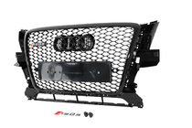 Audi Q5 2008–2017 Frontgrill RSQ-Style (2008-2012, sort) foto 2