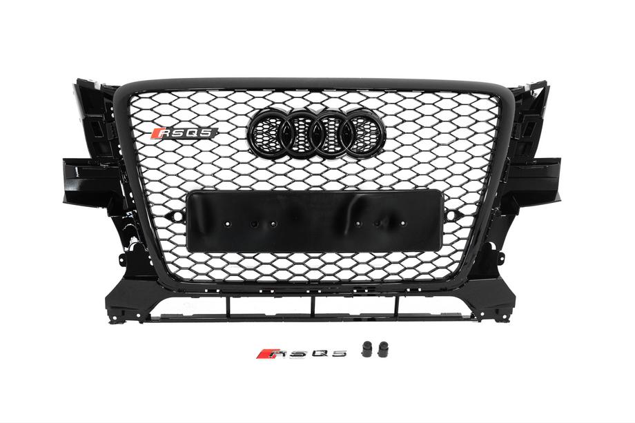Audi Q5 2008–2017 Frontgrill RSQ-Style (2008-2012, sort) Image