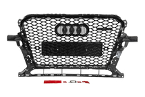 Audi Q5 2008–2017 Frontgrill RSQ-Style med Quattro-logo (2012-2017, sort) foto 4