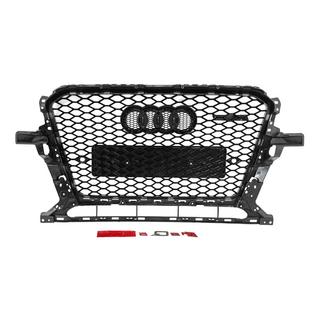 Frontgrill RSQ-Style med Quattro-logo (2012-2017, sort) foto 4