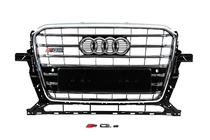 Audi Q5 2008–2017 Frontgrill SQ-Style (2012-2017, sort med krom) foto 1