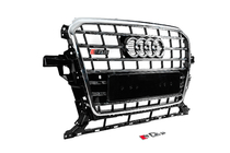 Audi Q5 2008–2017 Frontgrill SQ-Style (2012-2017, sort med krom) foto 3