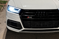 Audi Q5 2017–2025 Frontgrill SQ-Style (2017-2020, sort) foto 1