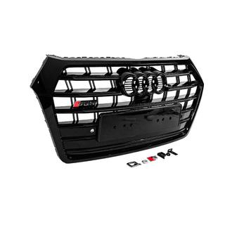 Frontgrill SQ-Style (2017-2020, sort) foto 3