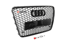 Audi Q7 2005–2015 Frontgrill RSQ-Style (sort) foto 3