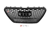 Audi Q7 2005–2015 Frontgrill RSQ-Style (sort) foto 4