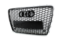 Audi Q7 2005–2015 Frontgrill RSQ-Style (sort med krom) foto 6