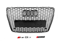 Audi Q7 2005–2015 Frontgrill RSQ-Style (sort med krom) foto 1