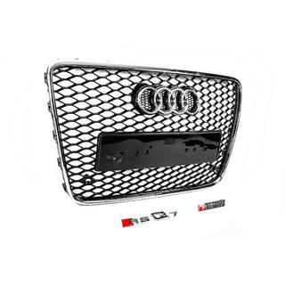 Frontgrill RSQ-Style (sort med krom) foto 3