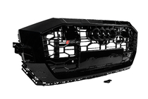 Audi Q8 2018– RSQ-Style frontgrill med ACC (2018-2023, sort) foto 3