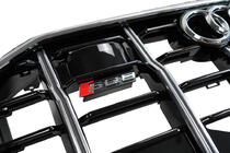Audi Q8 2018– Frontgrill SQ-Style (2018-2023, sort med krom) foto 6