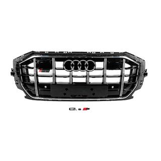 Frontgrill SQ-Style (2018-2023, sort med krom) foto 1