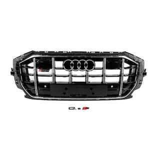 Frontgrill SQ-Style (2018-2023, sort med krom) foto 1