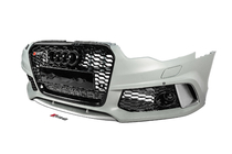 Audi A6 C7 2011–2017 Frontkofanger med sort RS6-Style kølergrill (2011-2014) foto 3