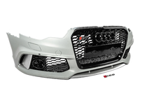 Audi A6 C7 2011–2017 Frontkofanger med sort RS6-Style kølergrill (2011-2014) foto 4
